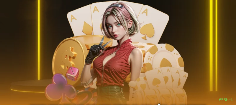 Imagem promocional de todos os jogos da 658bet